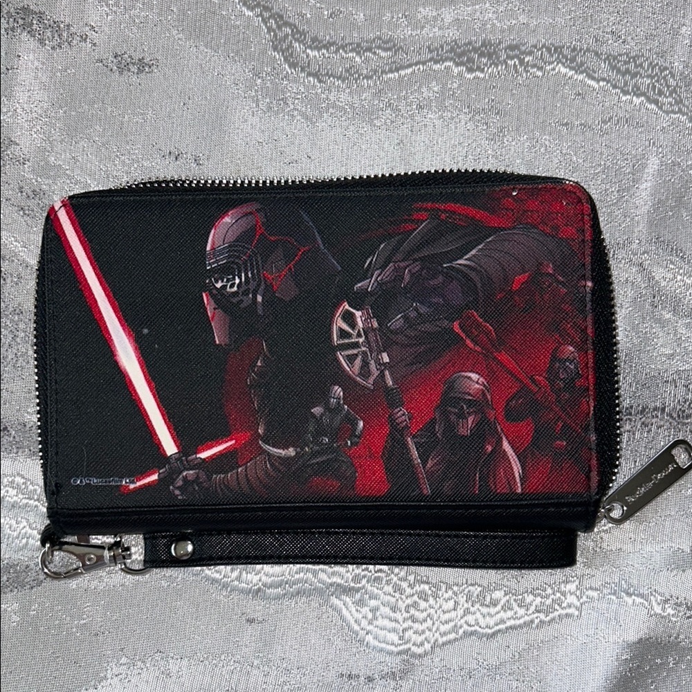 Buckle-Down Black and red Wallet